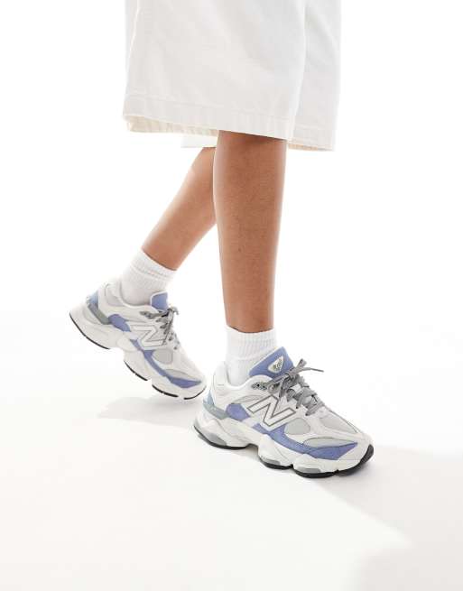 New Balance 9060 — Szaro-niebieskie buty sportowe