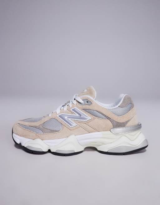 New Balance 9060 trainers in beige and grey
