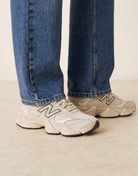 New Balance 9060 trainers in beige - view 1