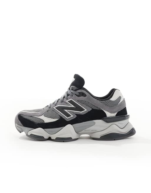 New Balance 9060 trainers in black and grey