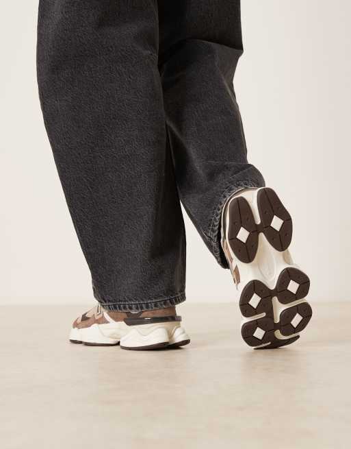 New Balance 9060 trainers in brown, 3 of 5