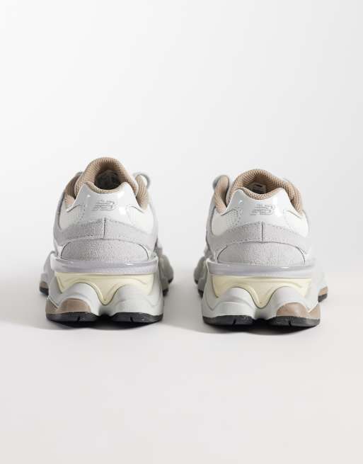 New Balance 9060 trainers in driftwood / sea salt, 5 of 5
