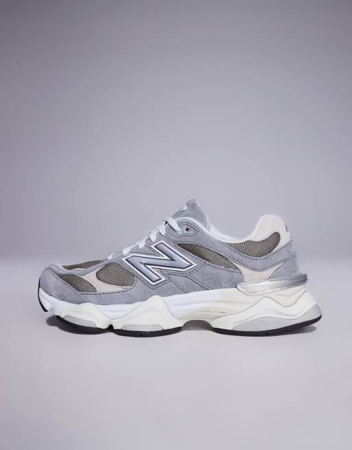 New Balance 9060 trainers in grey and stone