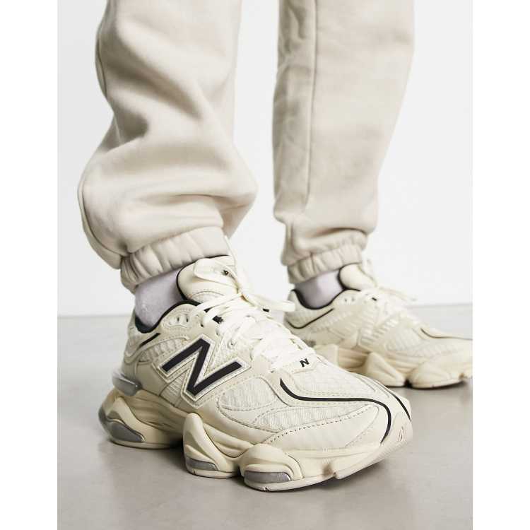 New Balance 9060 trainers in off white and black | ASOS
