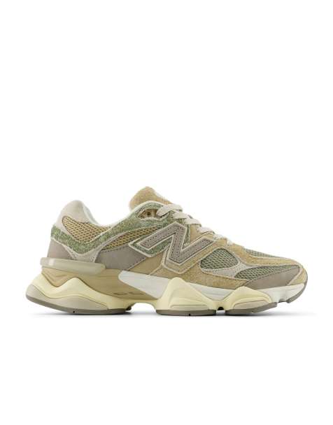 New Balance 9060 trainers in olivine - view 1