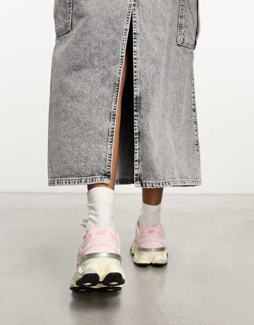 New Balance 9060 trainers in pink, 4 of 4