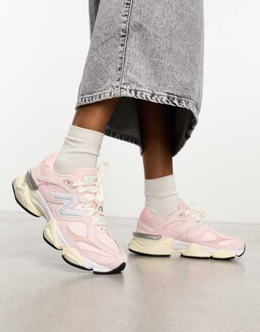 New balance store pink and grey