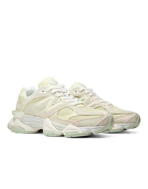 New Balance 9060 trainers in pistachio butter, 5 of 7