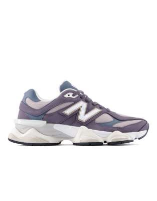  9060 trainers in purple and blue