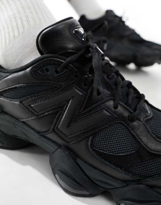 New Balance 9060 trainers in triple black