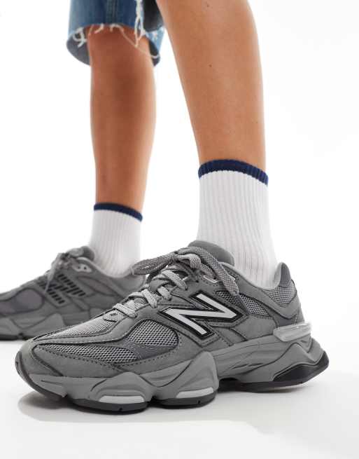 New Balance 9060 trainers in triple grey
