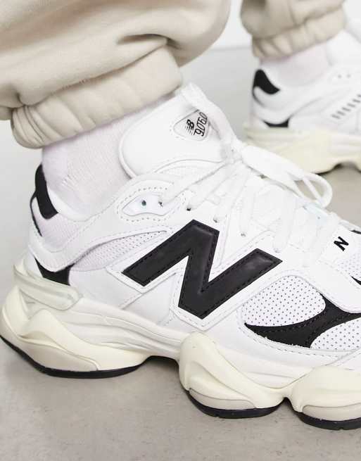 New balance blanco store y negro