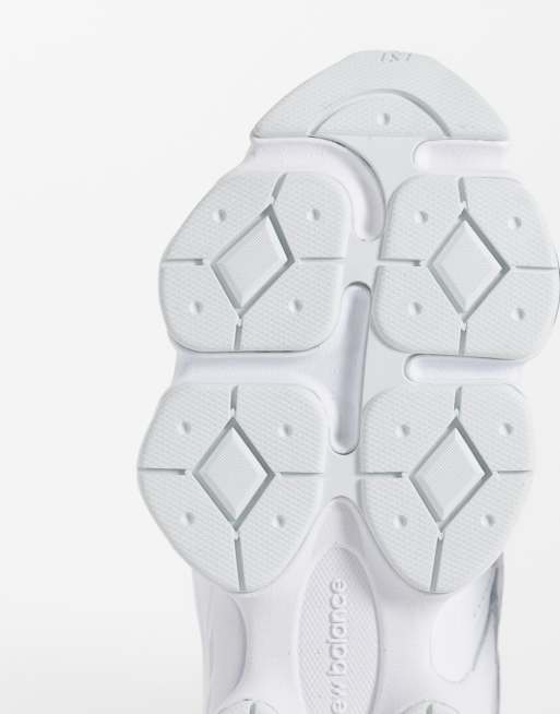 New Balance - 9060 - Unisex - Sneakers i tredobbelt hvid, 5 af 5