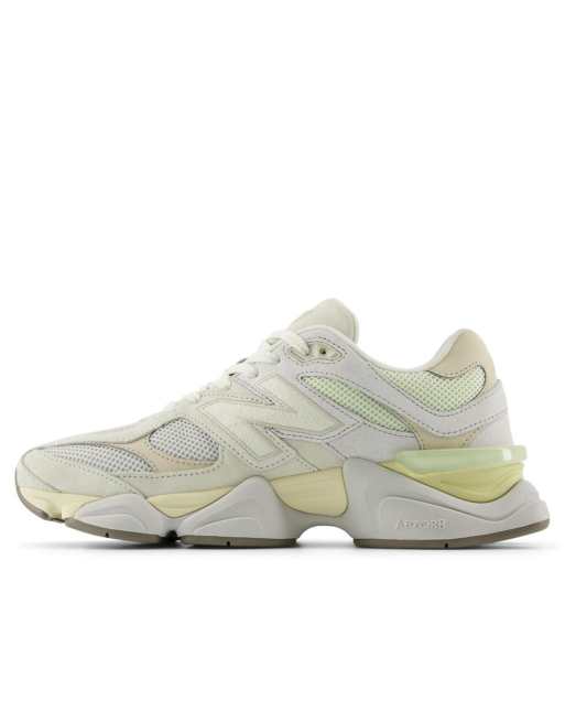 New Balance 9060 unisex sneakers in all white