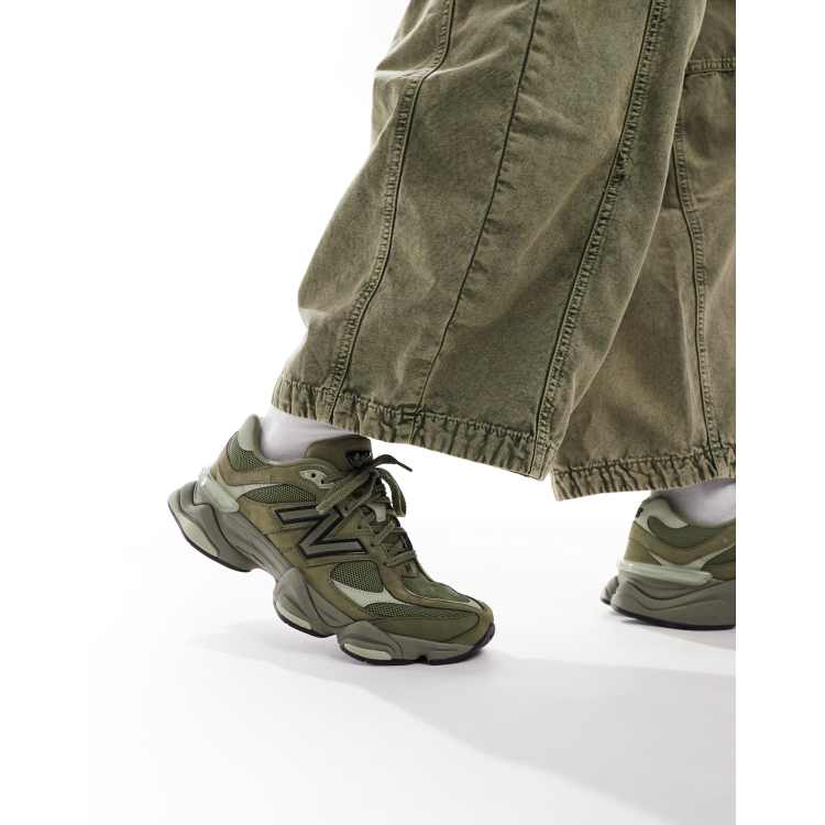 new balance ニューバランス 9060 カーキ New Balance 9060 Unisex sneakers in khaki green | ASOS