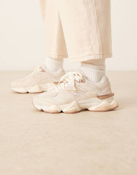 New Balance 9060 unisex trainers in beige - view 1