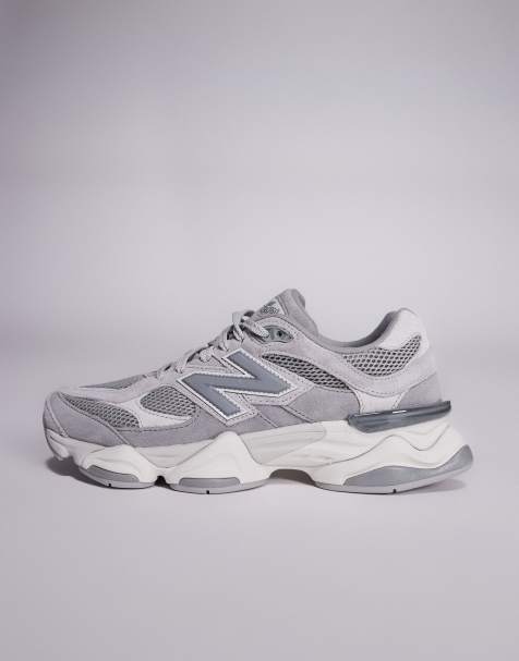 New Balance 9060 unisex trainers in grey - view 2