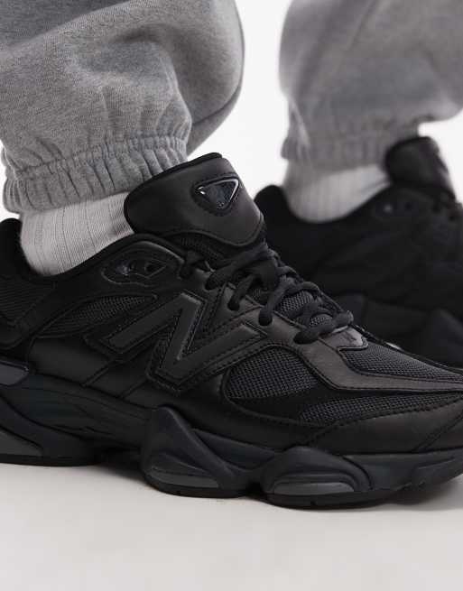 New Balance 9060 unisex trainers in triple black | ASOS