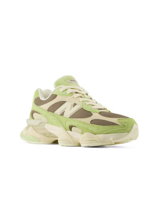 New Balance 9060r sneakers in dry lime, 2 van 4