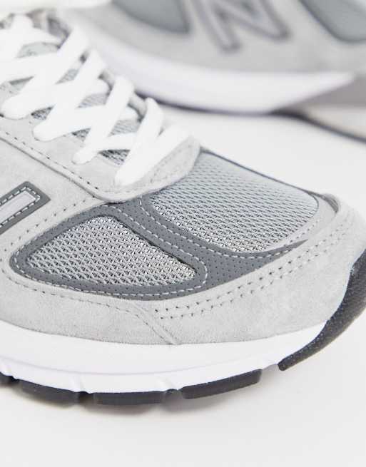 New Balance 990v5 グレー/ホワイト New Balance® 990v5 Sneakers For Men | J.Crew