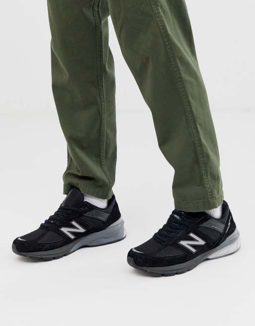 New Balance 990v5 Made in sneakers in black | ASOS