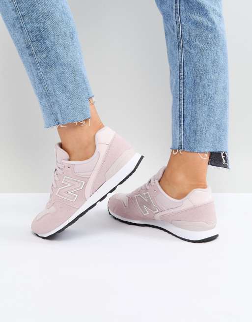 New balance 996 on sale gris rose pastel