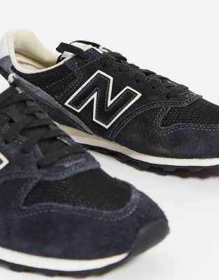 new balance black 996 trainers