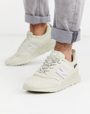 New Balance 997 Cordura trainers in off 