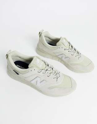 new balance 997 cordura trainers in off white