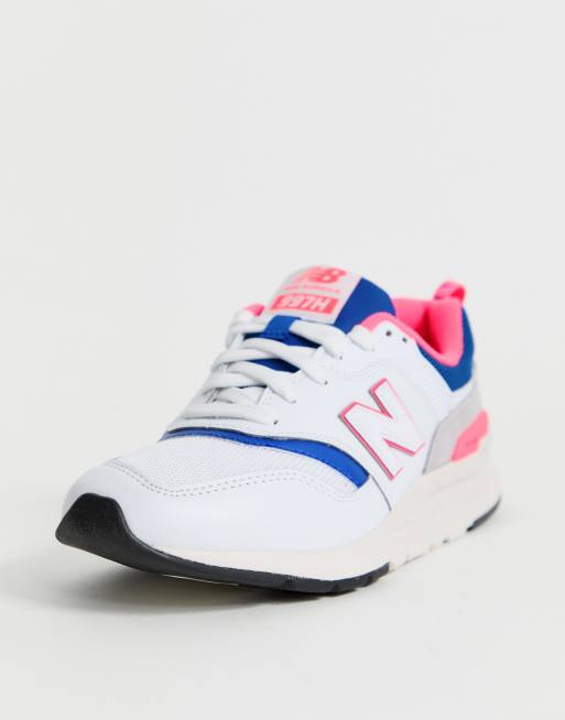 997 white hot sale pink blue