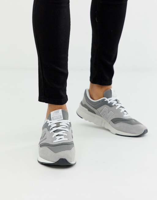 New balance 997 store herren silber