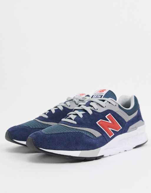 New Balance - 997 - Sneakers in marineblauw
