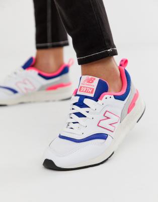new balance rosa e blu