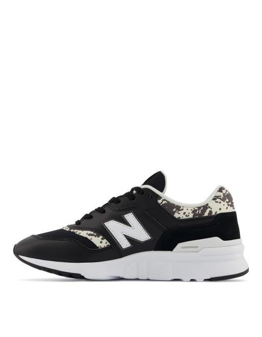 New Balance 997 sneakers with print in black ASOS