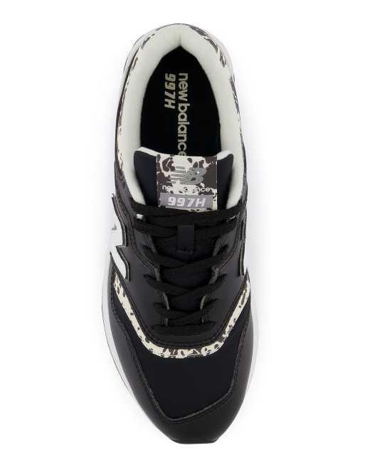 New 997 sneakers print black | ASOS