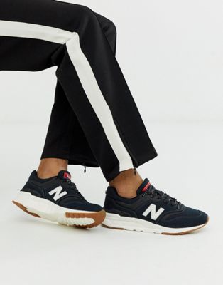 New Balance 997 trainers in black | ASOS