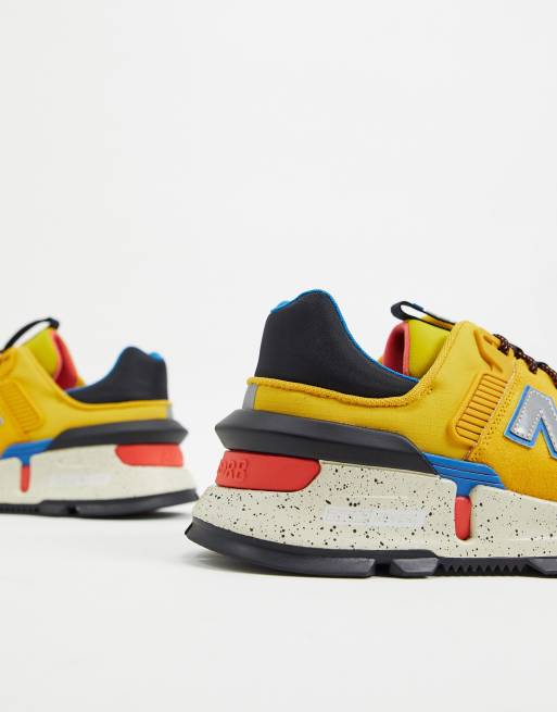 New Balance 997 trainers in yellow