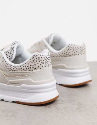 white sneakers with animal print