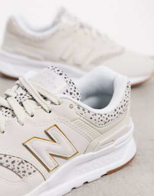 New Balance 997H animal print sneakers 