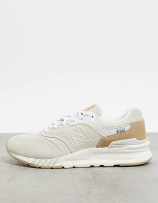 new balance beige et blanche