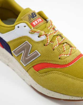 new balance mustard trainers