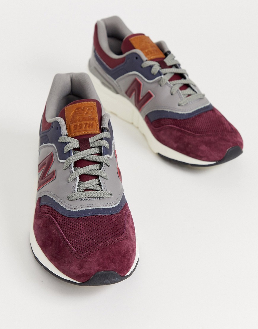 New Balance - 997H - Sneakers bordeaux-Rosso