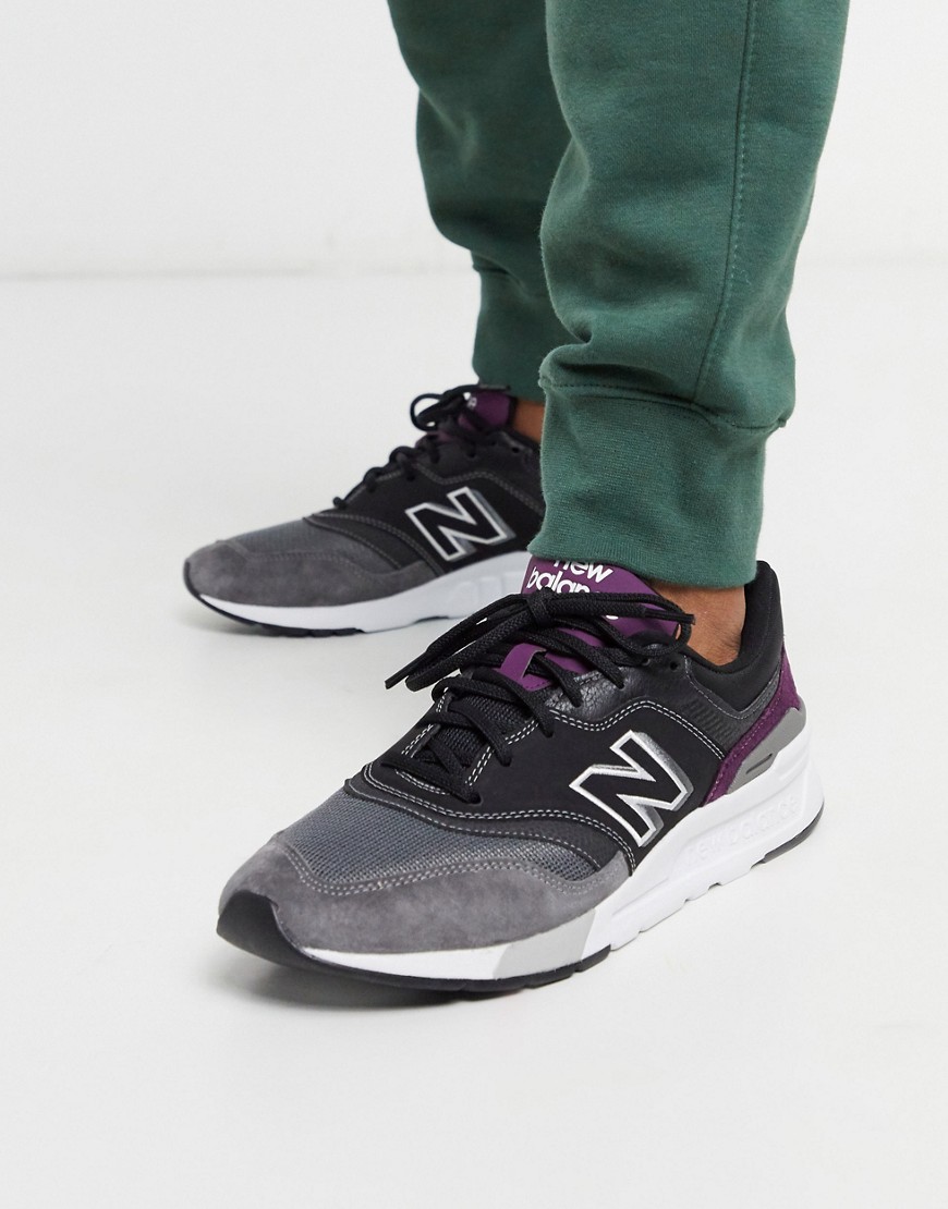 New Balance - 997H sneakers i lilla-Sort