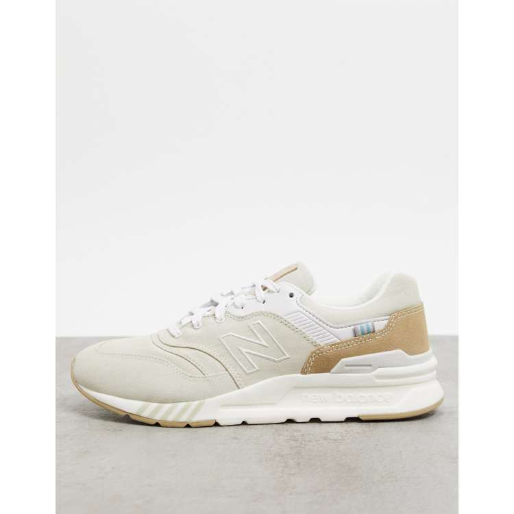 New Balance 997H sneakers in beige and pink