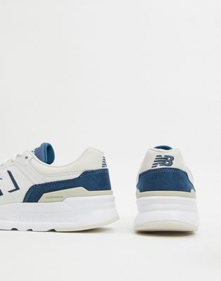 new balance beige and blue