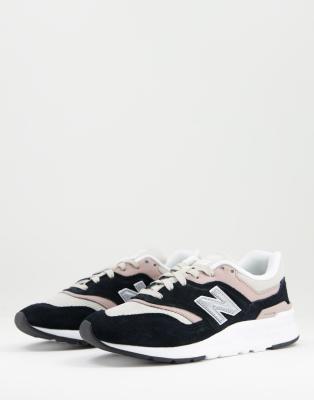 new balance 997h sneakers in beige and pink