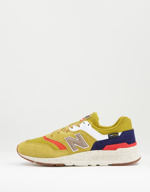 New balance 997 on sale yellow