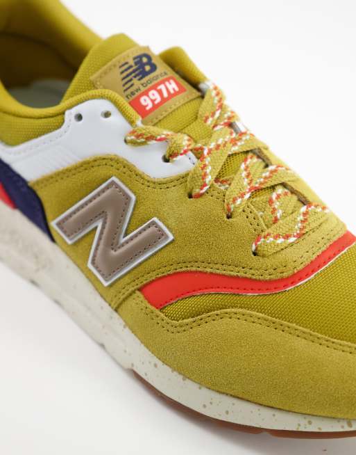 New balance 997h on sale yellow