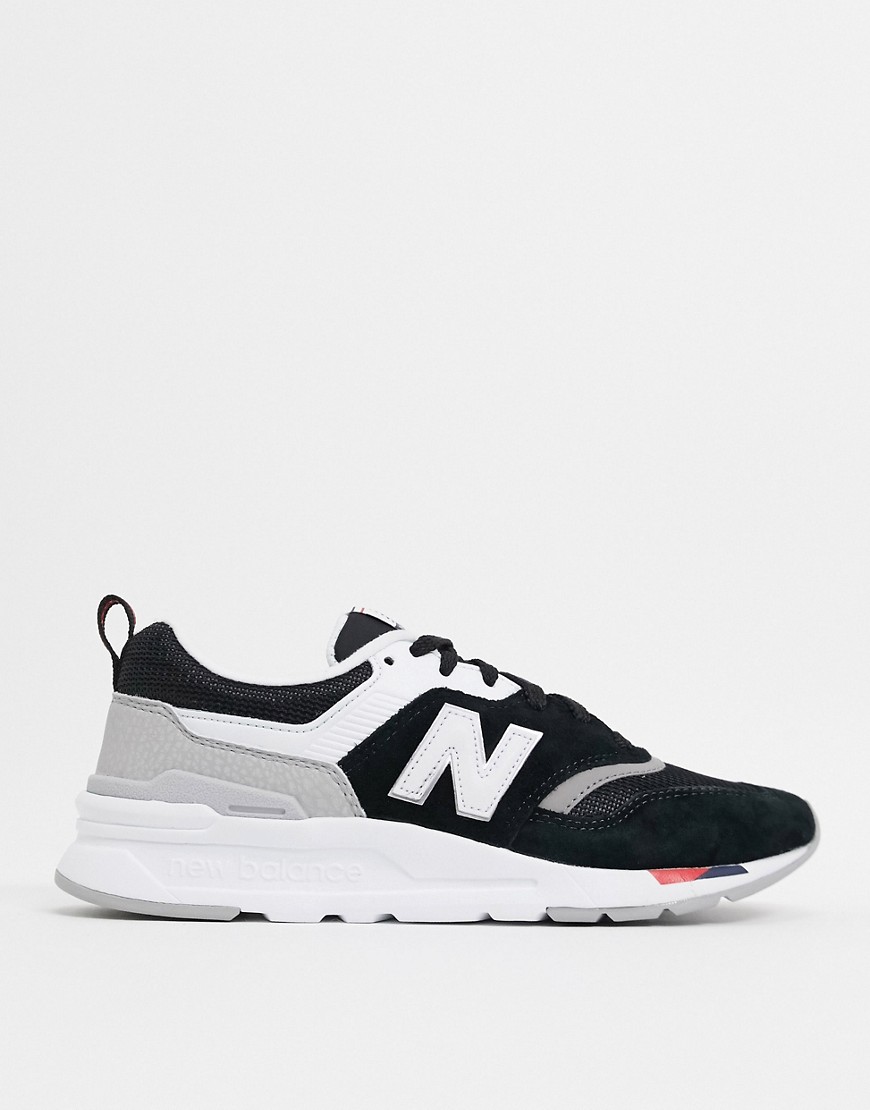 Sneakers nere e bianche - New Balance - 997H - Nero - donna