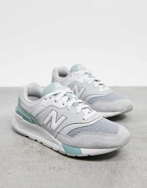 New Balance 997H trainers in grey and blue